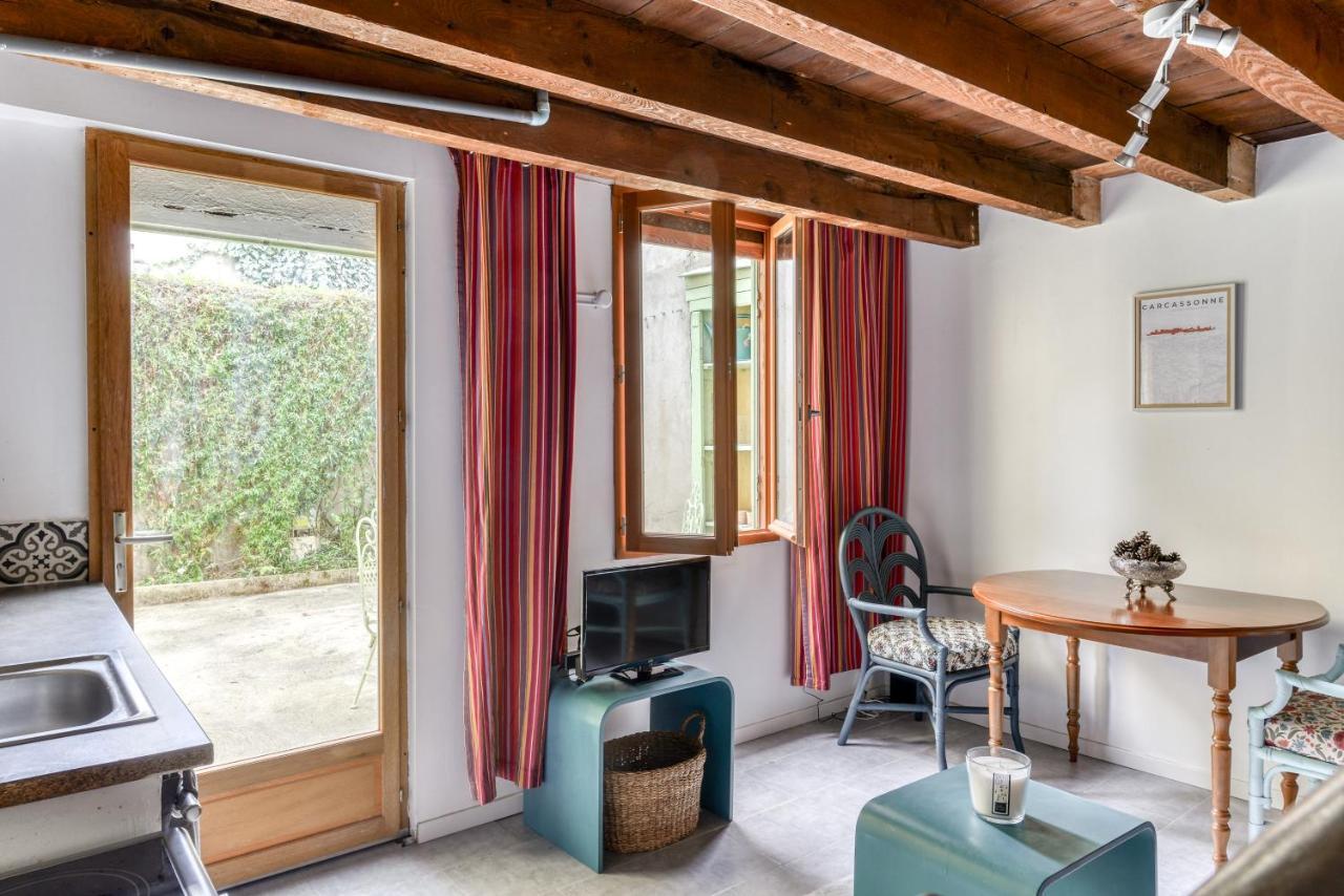 Appartement Le Patio De La Bastide Avec Terrasse & Netflix - Quartier Paisible à Carcassonne Extérieur photo